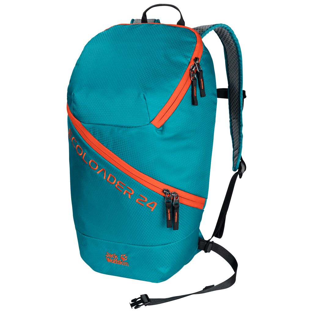 Jack Wolfskin ECOLOADER 24 Férfi Hátizsák Sötét Kék - DUXLKR-796